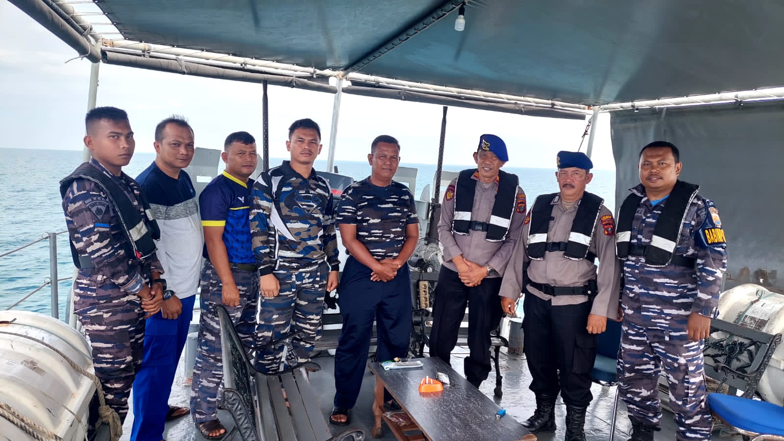 Sat Polairud Polres Langkat Lakukan Patroli di Perairan Langkat