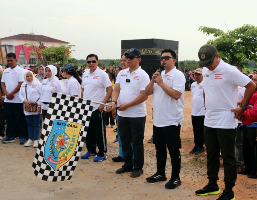 Polres Batu Bara Bersama FORKOPIMDA dan Masyarakat Batu Bara “Kompak” Deklarasikan Perang Dengan Narkoba