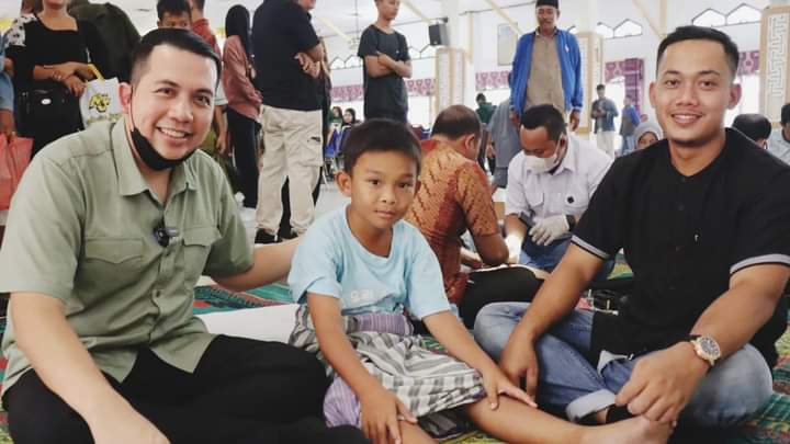 STIKES Indah Medan Bekerjasama dengan GP Ansor dan GP Al-Washliyah Adakan Sunatan Massal Gratis