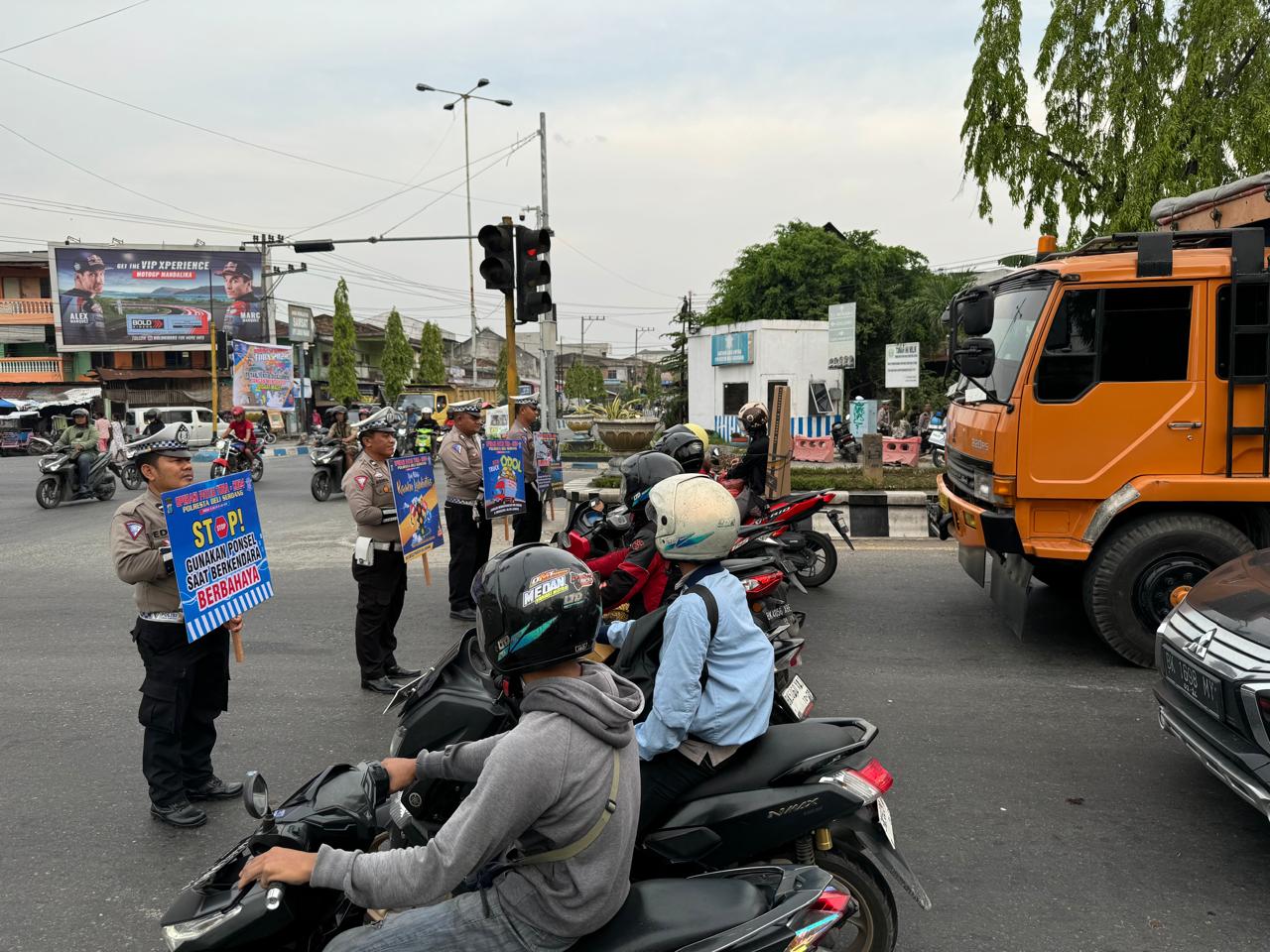 Satlantas Polresta Deli Serdang Laksanakan 10 Kegiatan dalam Ops Patuh Toba 2024