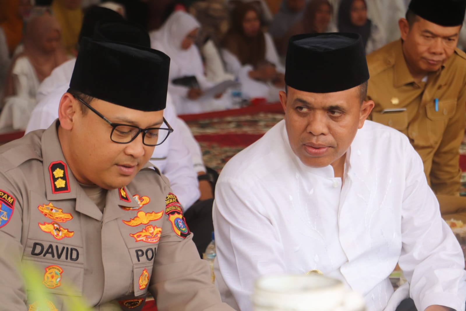 Kapolres Langkat Hadiri Tabligh Akbar “Merajut Ukhuwah Spirit PON 2024”