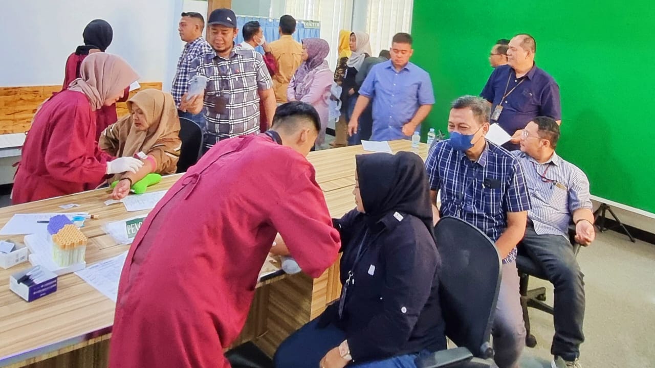 Pantau Kesehatan Pekerja, BRI Kisaran Gelar General Medical Chek Up