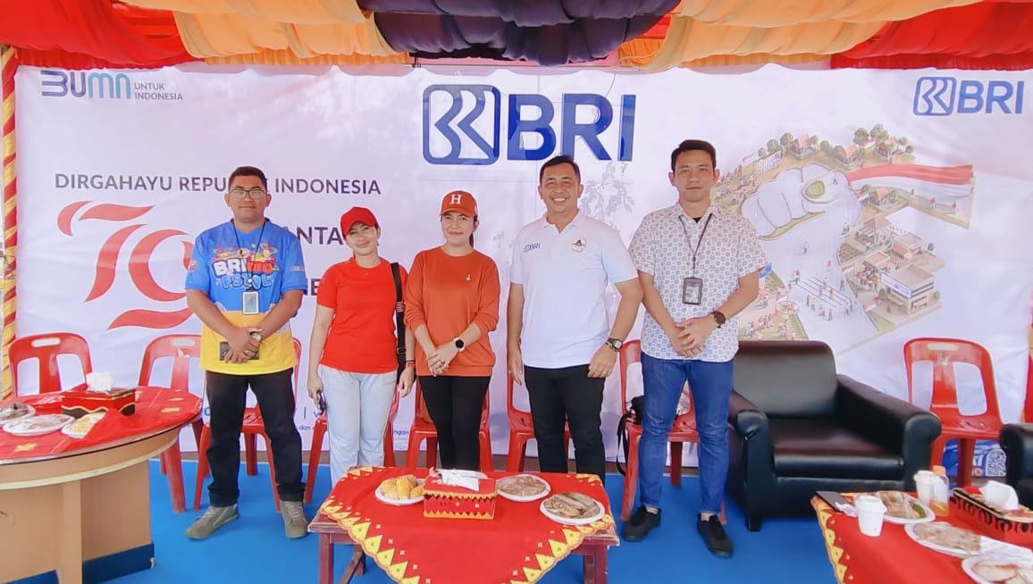 BRI Gunungsitoli Meriahkan Pameran BUMN se-Kota Gunungsitoli dalam rangka HUT Kemerdekaan RI ke-79