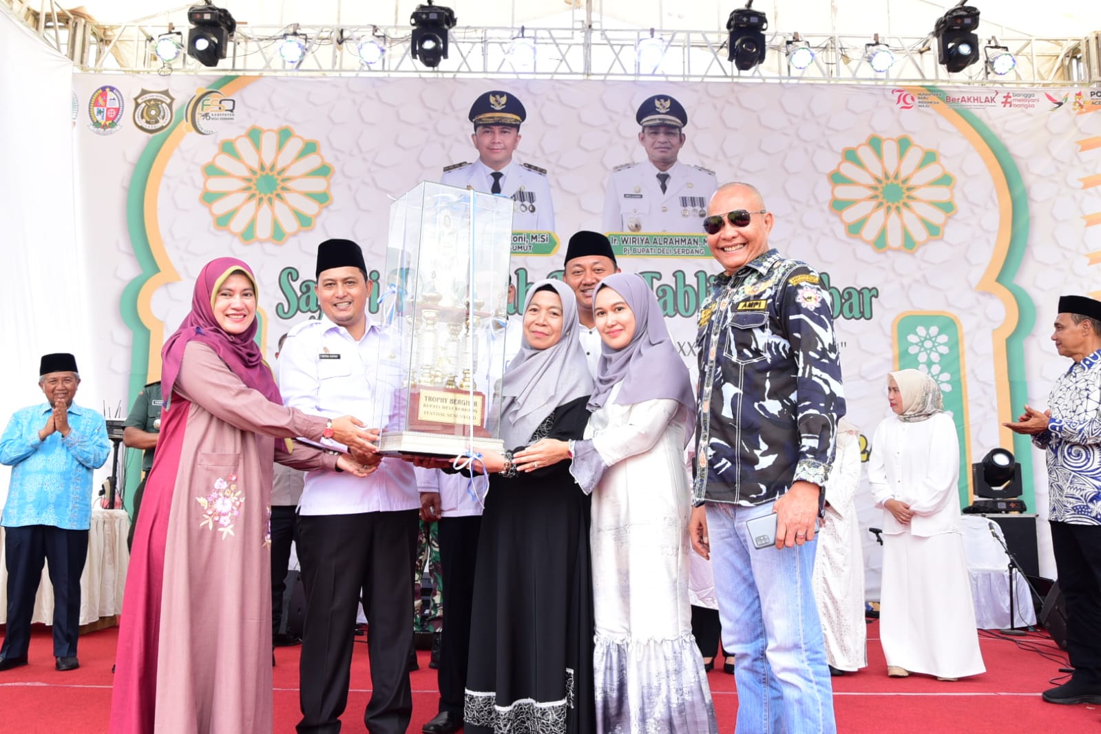 Lubuk Pakam Juara Umum FSQ 46 Deli Serdang