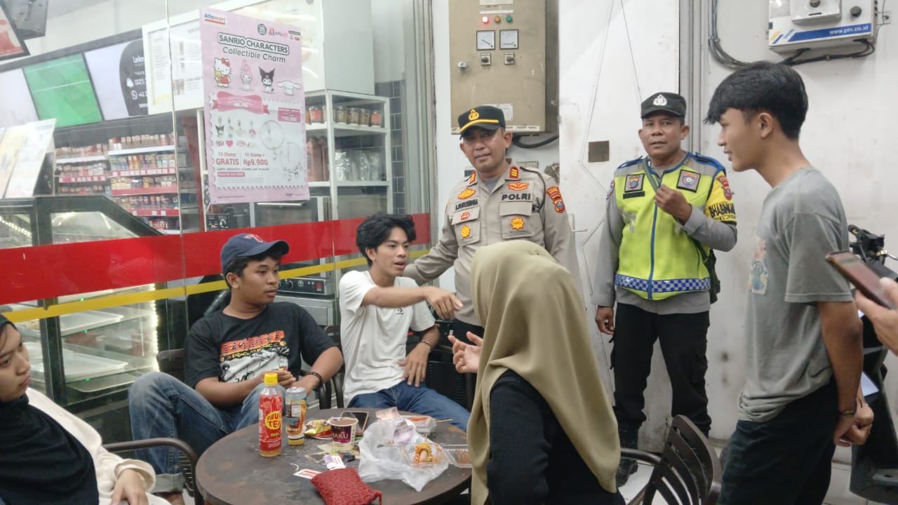 Kapolsek Perbaungan Pimpin Patroli Rutin Untuk Ciptakan Situasi Aman Menjelang Pilkada 2024