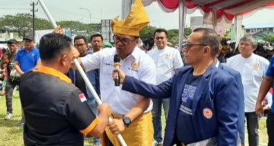 KONI Deli Serdang Lantik dan Serahkan SK Pengurus Kecamatan Tanjung Morawa