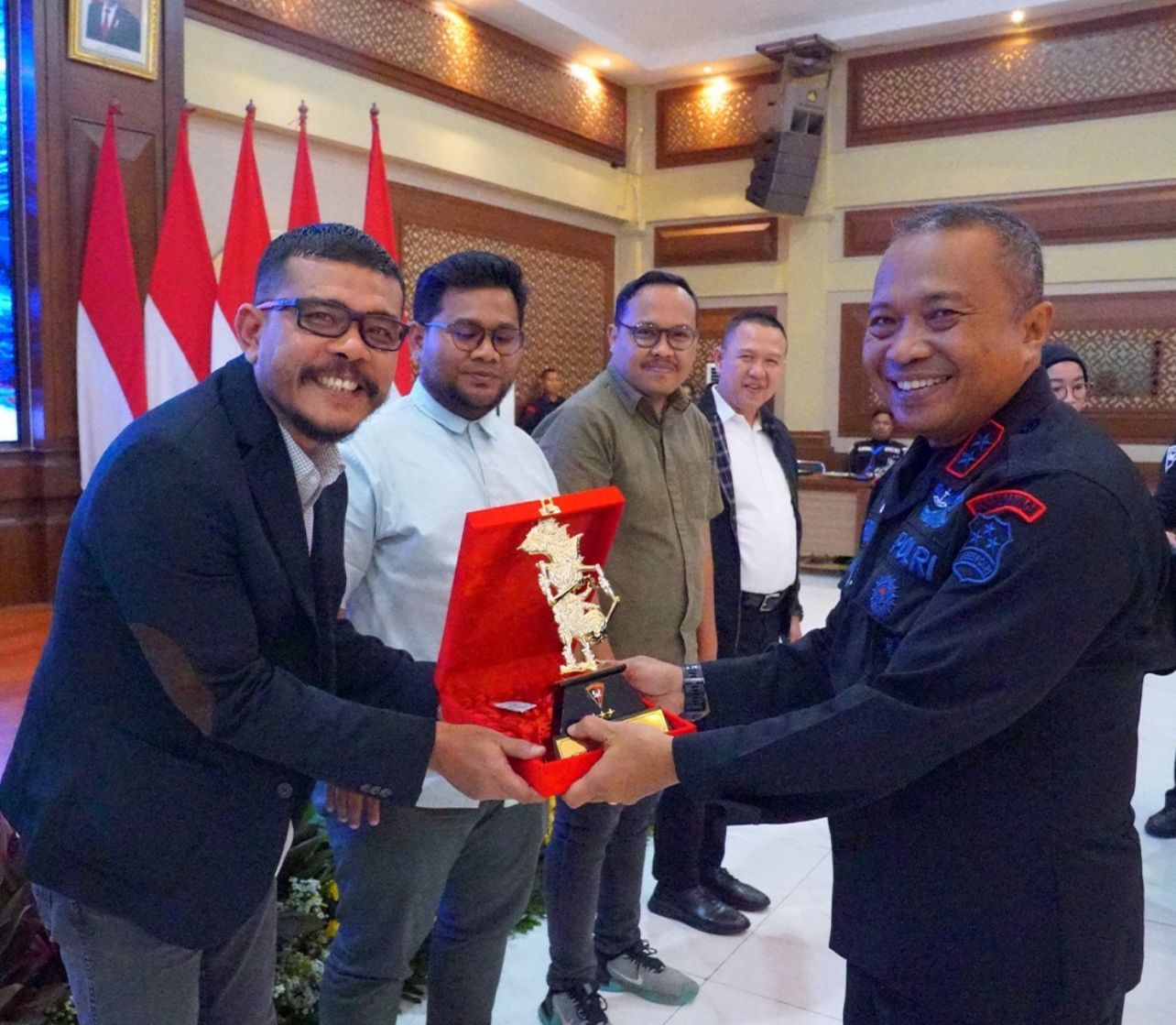 Kolaborasi dengan PP IWO, Korps Brimob Polri Gelar Pelatihan Kehumasan Tahap II