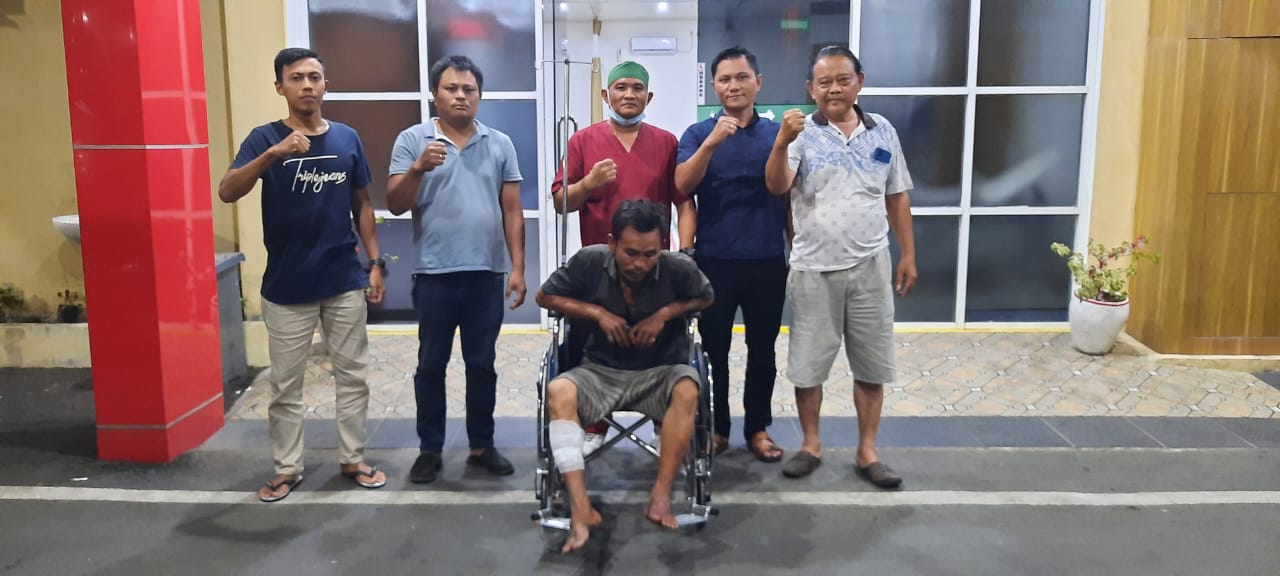 Polsek Medan Barat Tembak Residivis Pelaku Pencurian