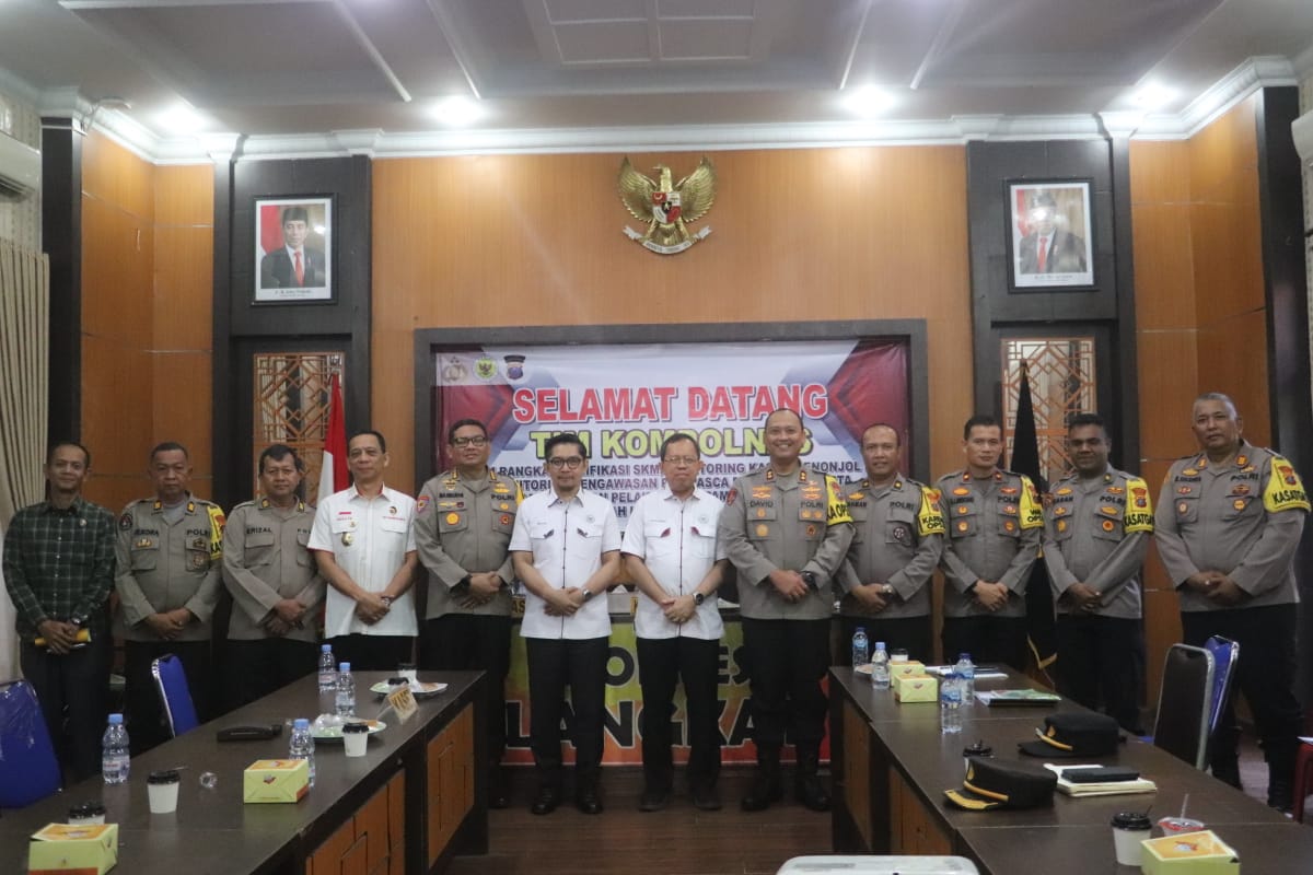 Kunjungan Kompolnas ke Polres Langkat Pantau Pengamanan Pilkada