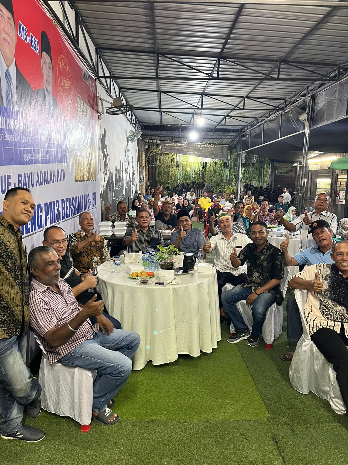 Temu Kangen AYS dan BSA Bersama Warga Pagar Merbau