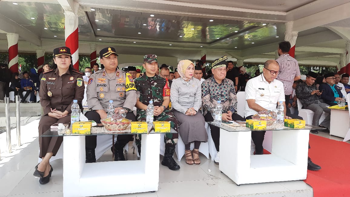 Hadiri Deklarasi Kampanye Damai di Pilkada Langkat, Ini Pesan Kapolres