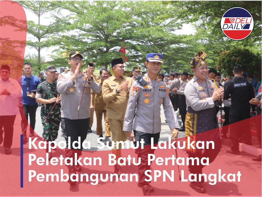 Kapolda Sumut Letakan Batu Pertama Pembangunan Joglo di SPN Hinai