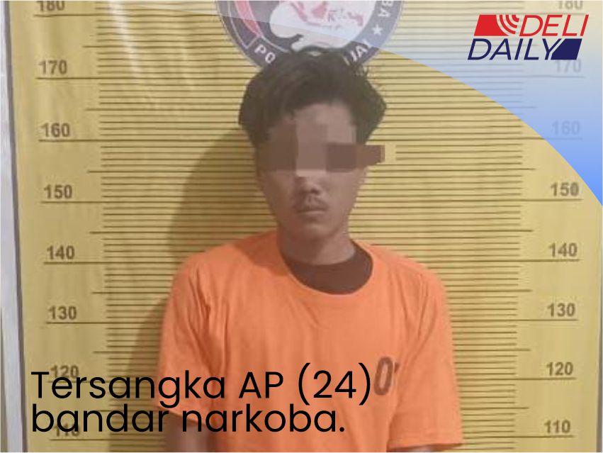 Bandar narkoba di tangkap polres Binjai