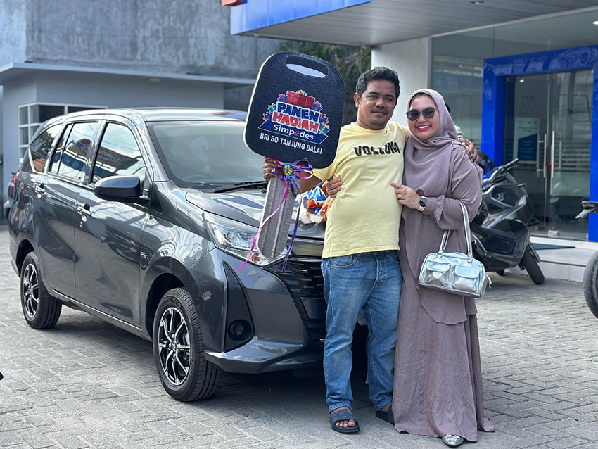 Penyerahan Hadiah Grand Prize Panen Hadiah Simpedes Semester I Tahun 2024 BRI BO Tanjungbalai