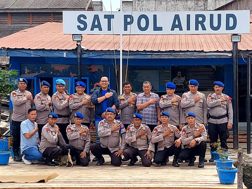 Kapolres Langkat Kunjungi Mako Sat Polairud Pastikan Kesiapan Jelang Nataru
