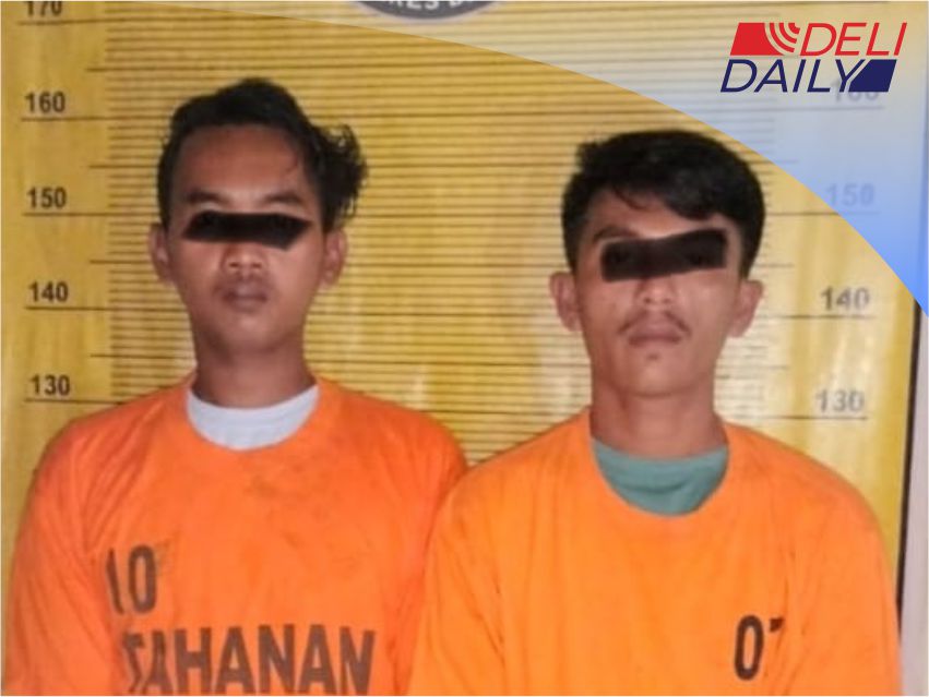 Coba Buang Barbut Dua Kurir Ganja Dicokok Polres Binjai