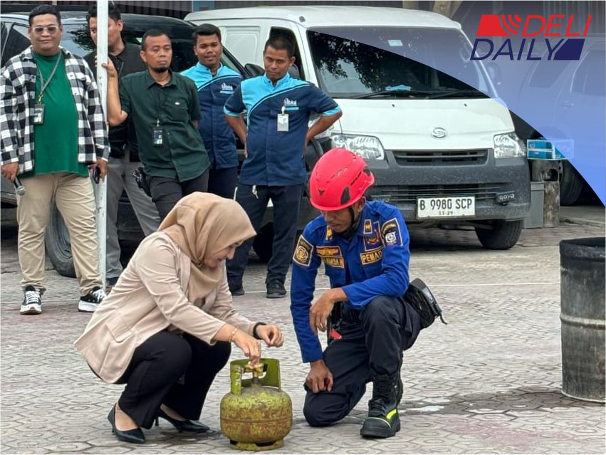 BRI BO Tanjungbalai Gelar Simulasi Penanggulangan Kebakaran