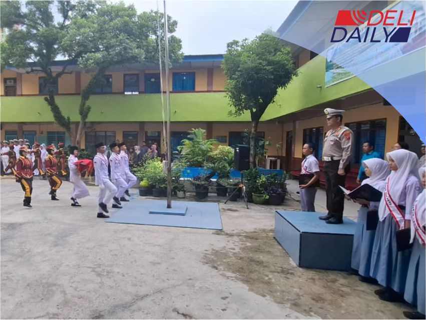 Beri Edukasi Ops Keselamatan Toba 2025, Kasat Lantas Polresta Deliserdang Datangi Sekolah hingga Terminal