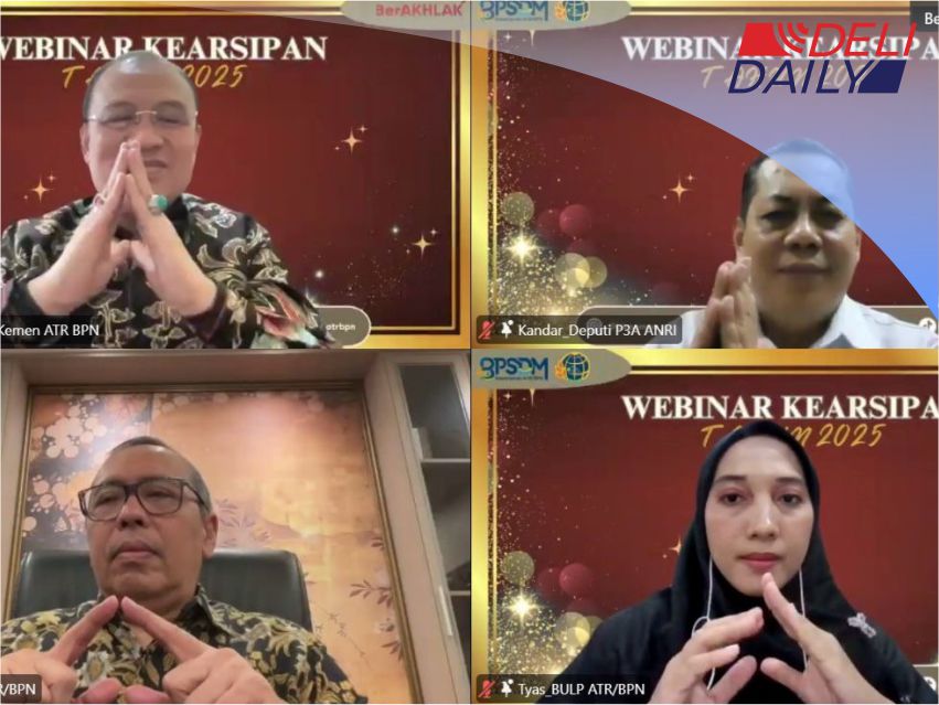 Lestarikan Memori Bangsa, Kementerian ATR/BPN Serahkan Arsip Statis ke ANRI