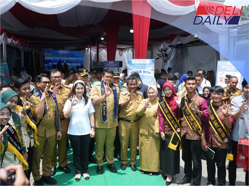 Polres Binjai Laksanakan Pengamanan Kunjungan Wakil Menteri BKKBN