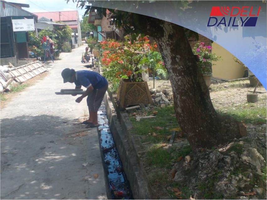 Makin Guyub Desa Ini Isi Lebaran Dengan Gotong Royong Perbaiki Kampung