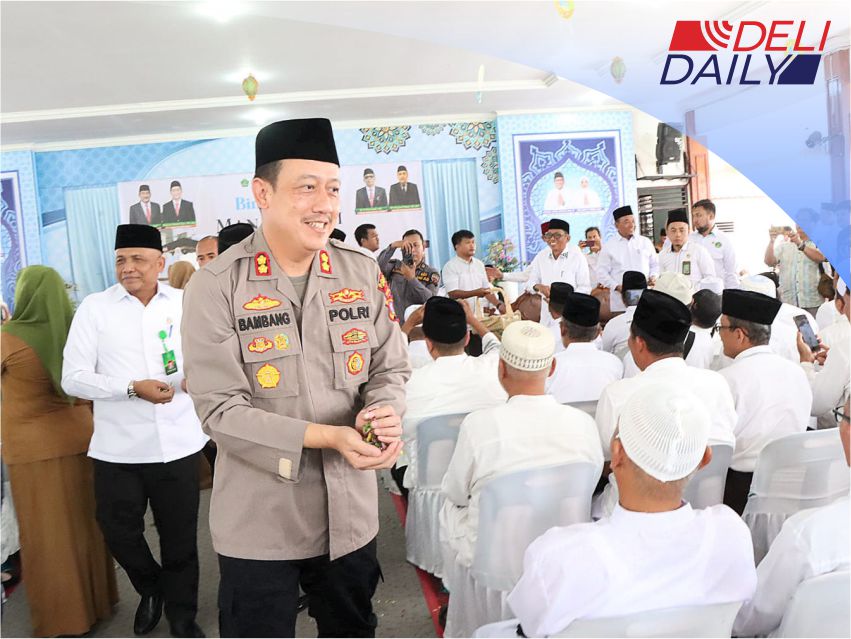 Kapolres Binjai Hadiri Tepung Tawar & Pembukaan Bimbingan Manasik Haji Kota Binjai