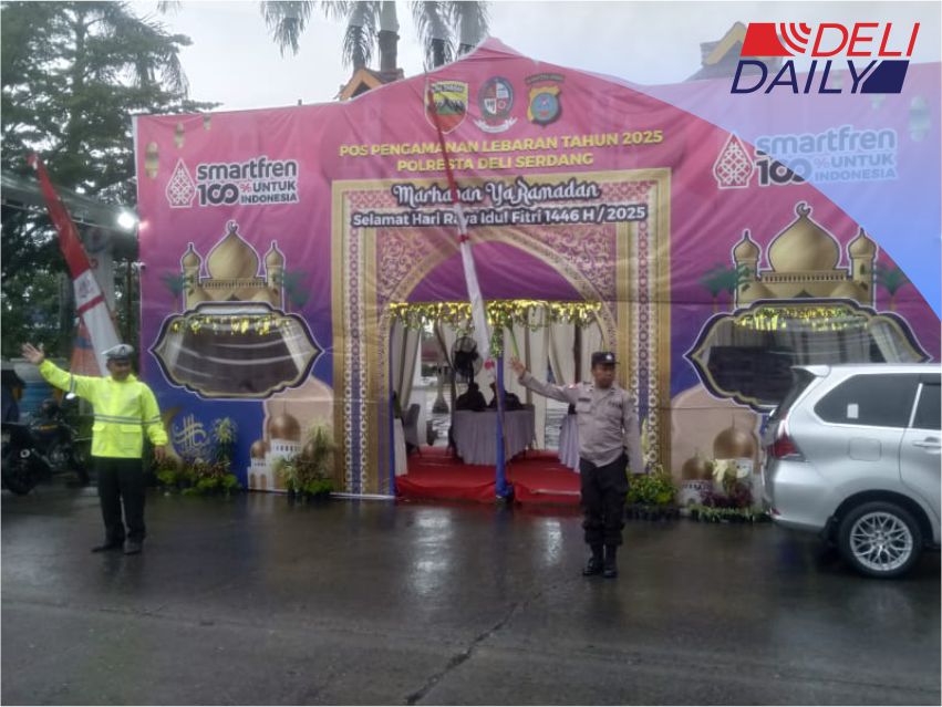 Polresta Deli Serdang Optimalkan Pengamanan Arus Balik