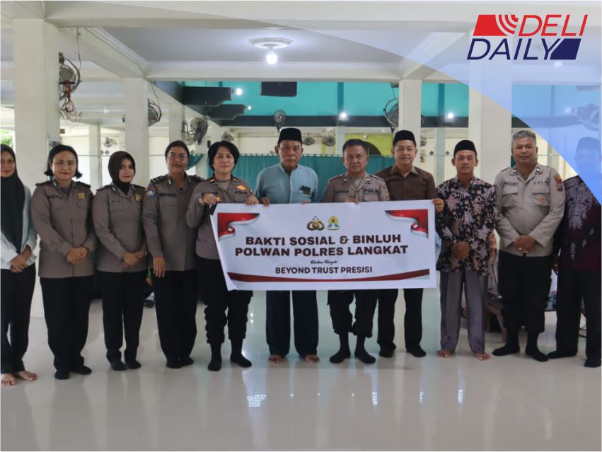 Polres Langkat Edukasi Santri Cegah Pelecehan Seksual dan Bullying