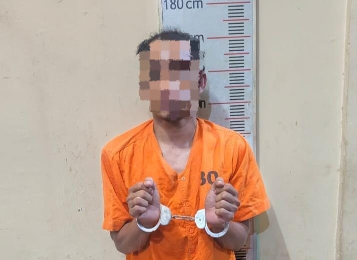 Sat Narkoba Polres Langkat Amankan HSG dan Barang Bukti Saat di Kamar Hotel
