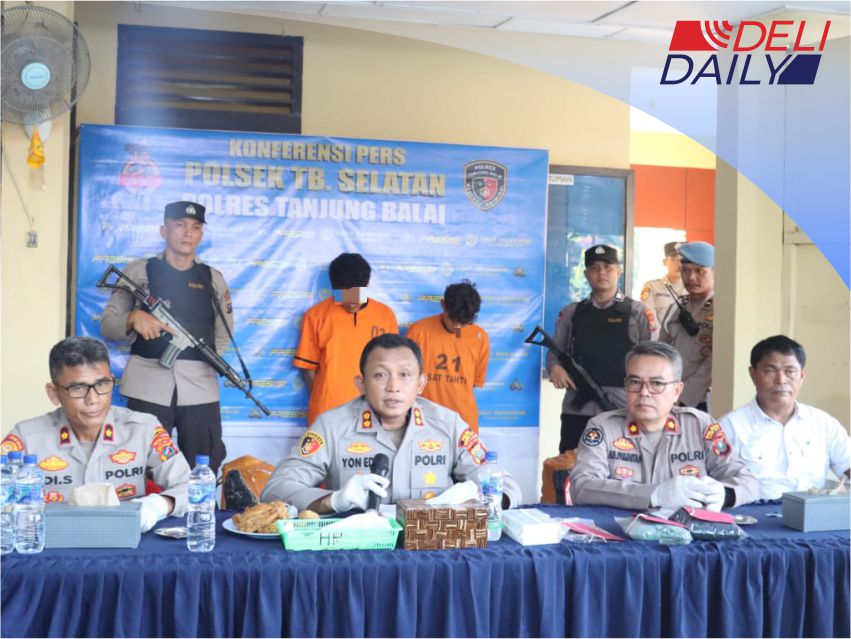 Polsek TBS Berhasil Tangkap Dua Pelaku Penjambretan Handphone