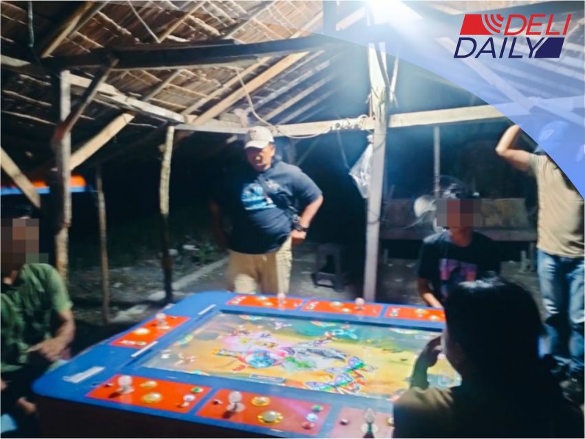Tegas Berantas Judi, Satreskrim Polres Langkat Bongkar Praktik Tembak Ikan Di Gohor Lama