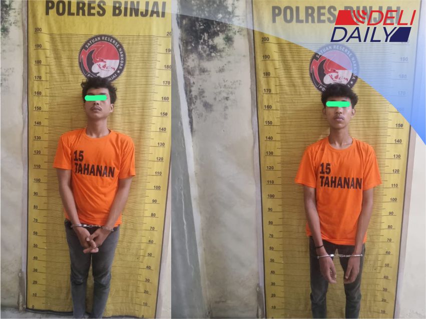 Dua Pemuda Edarkan Esktasi Gol Ditangkap Polisi