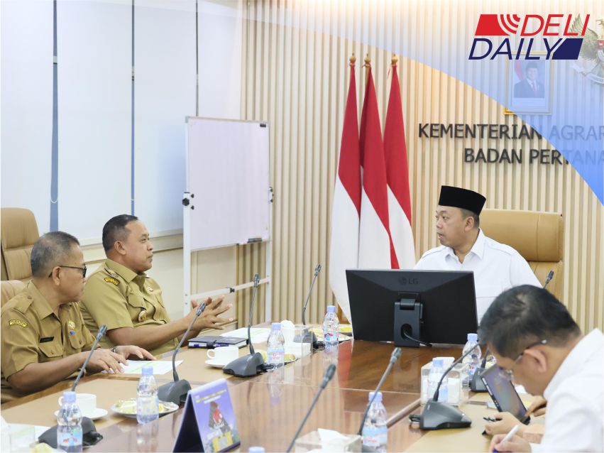 Menteri Nusron Terima Audiensi Pemkot Bekasi