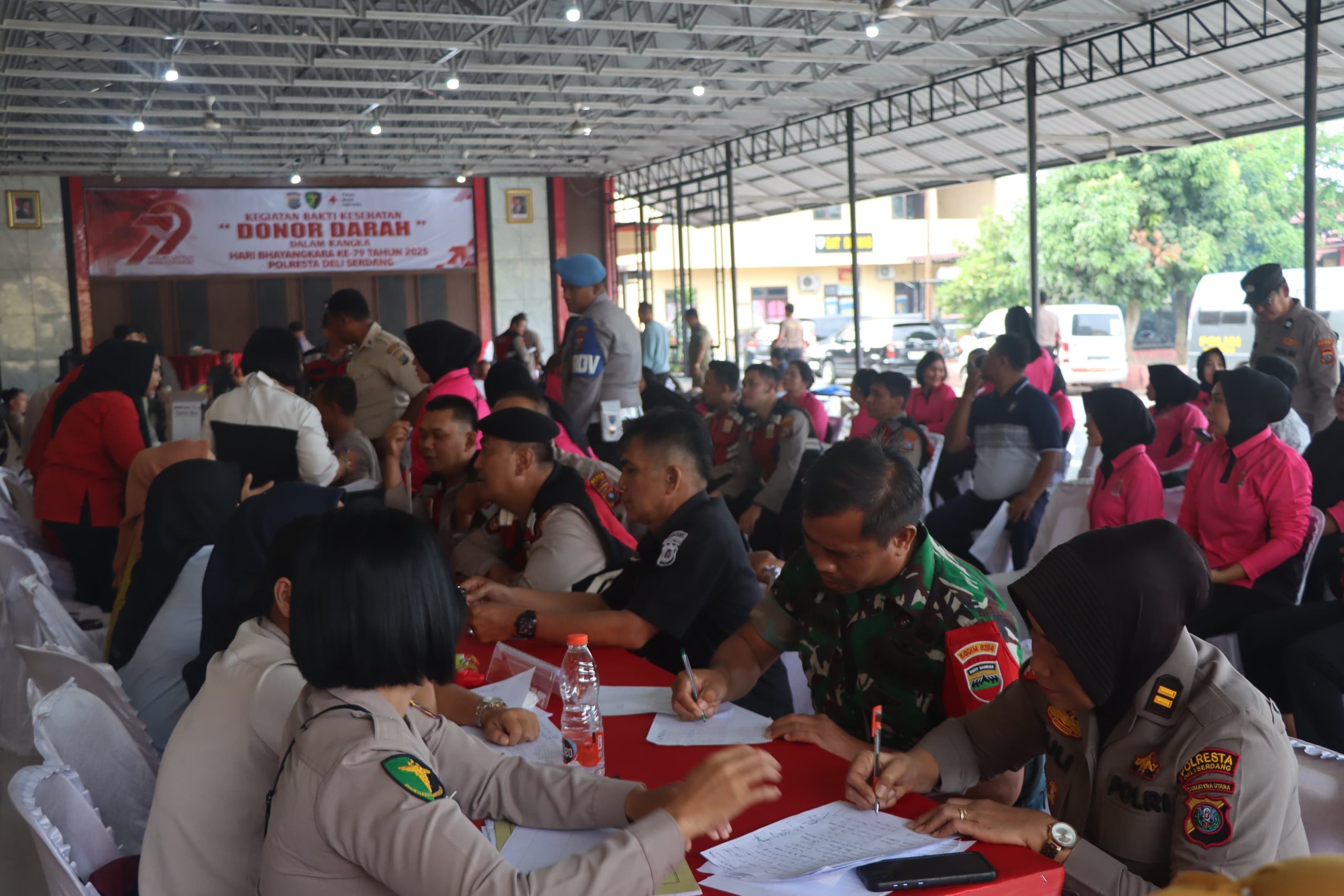 kegiatan memperingati hut bhayangkara