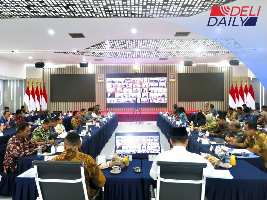 Rapim Semester I, Menteri Nusron Minta Jajaran Evaluasi Tunggakan dan Layanan Elektronik