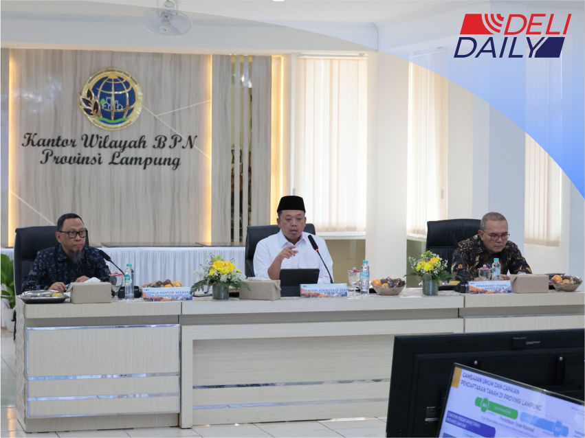 Percepat Persoalan Pertanahan di Lampung Nusron Minta Jangan Pakai Pola Kerja yang Lama