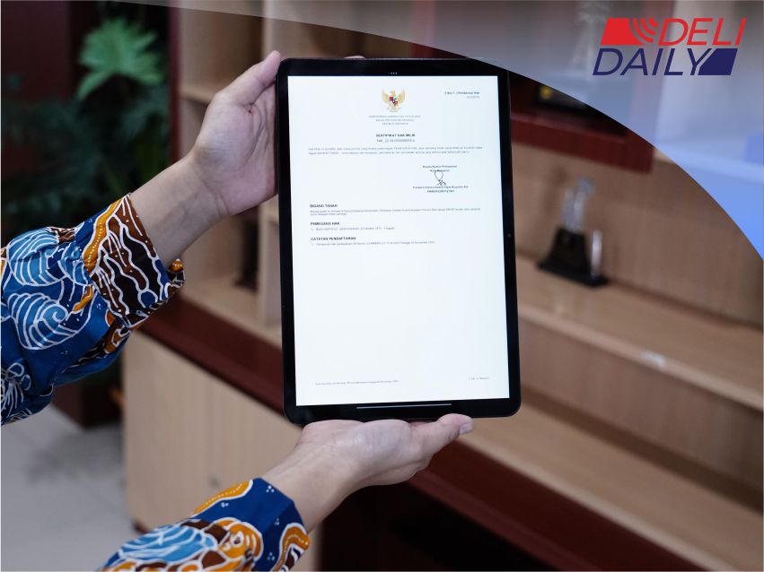 Sertipikat Elektronik Mulai Jalan Yang Lama Tetap Berlaku