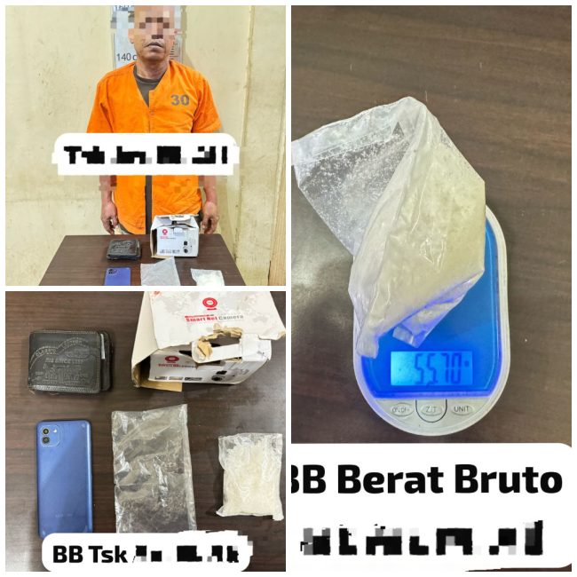 Polres Langkat Gagalkan Peredaran Sabu 55 Gram, Pelaku Sembunyikan di Kotak CCTV!