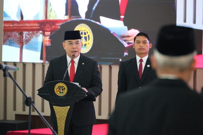 Wamen Ossy: 'Jadilah Pemimpin Adaptif' dalam Pelantikan Pejabat Strategis ATR/BPN