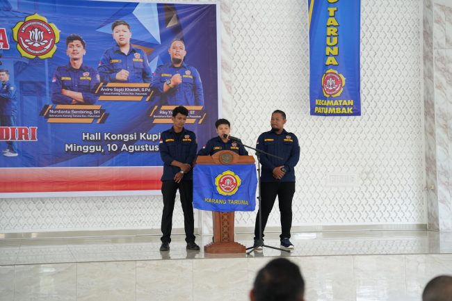 Karang Taruna Patumbak Kini Dipimpin Andre Septi Khadafi, Siap Jadi Motor Perubahan