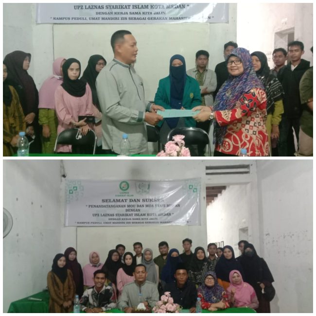 MoU STAIS Medan dan LAZNAS Syarikat Islam: Gerakan ZIS Makin Mengakar di Kalangan Mahasiswa