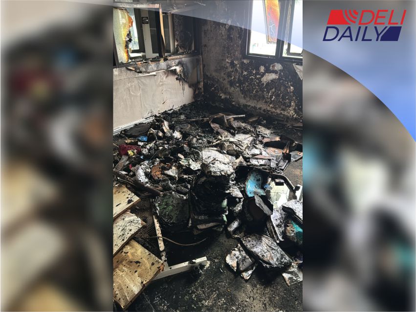 Kebakaran Kecil di Kanwil BPN Sumut, Pelayanan Pertanahan Tetap Normal 