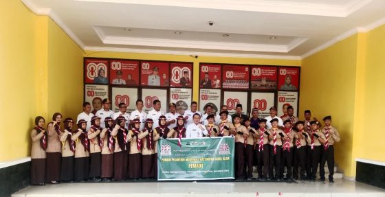 Pelepasan Kontingen Pesantren PEMADU ke WMSJ 2005 Cibubur