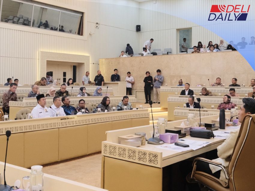 RDP dengan Komisi II DPR RI, Menteri Nusron Paparkan Progres Pendaftaran Tanah