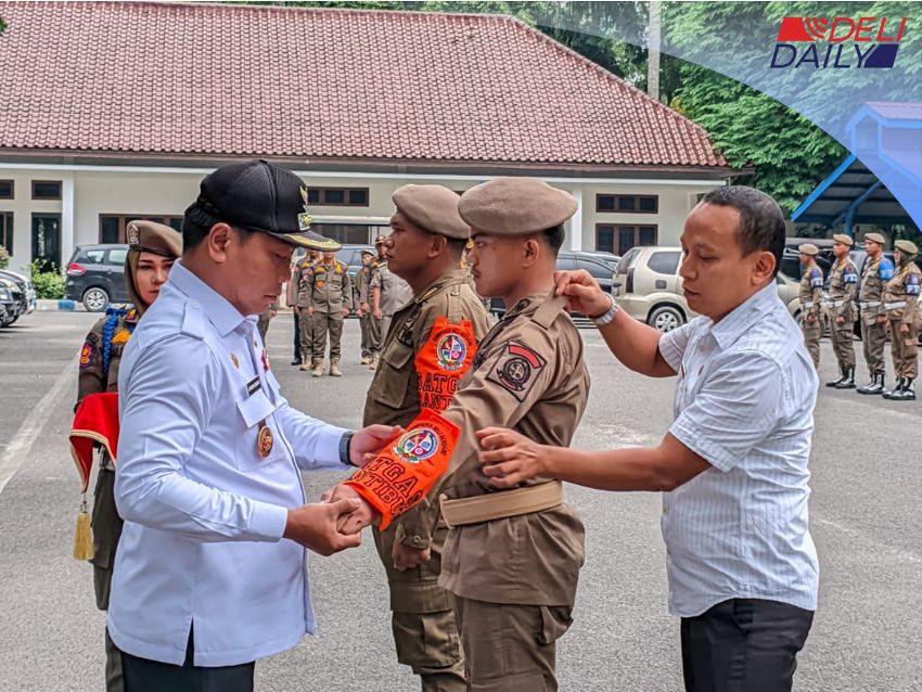 44 Personel Satpol PP Deli Serdang Diberangkatkan untuk Jaga Ketertiban hingga ke Desa