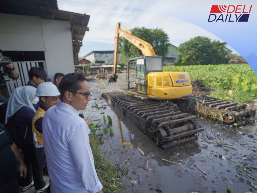 Bongkar 45 Bangunan Liar, Langkah Pemko Medan Normalisasi Parit Gonggong Sejak Dini