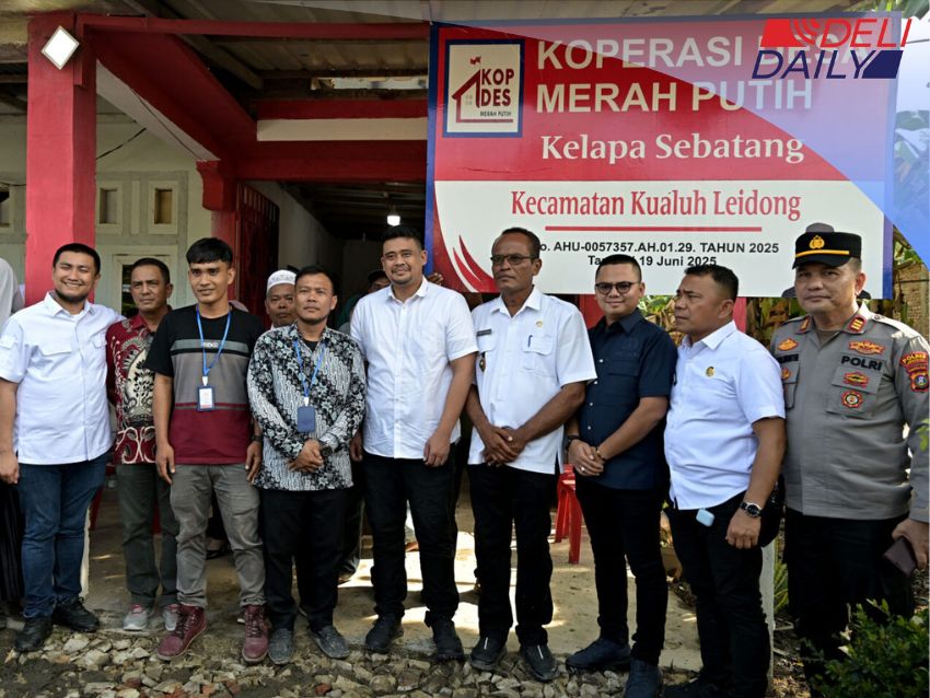 Koperasi Desa Merah Putih Labura Jadi Percontohan, Bobby Nasution Dorong Pengembangan 7 Model Bisnis Serupa