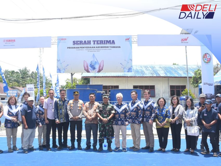 Wabup Deli Serdang Apresiasi Peran Swasta, Yamaha Clean Water Bukti Kolaborasi Wujudkan Masyarakat Sehat

