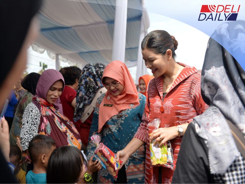 Kahiyang Ayu Tinjau Langsung Imunisasi Zero Dose di Binjai, Tekankan Pentingnya Cegah Penyakit Berbahaya