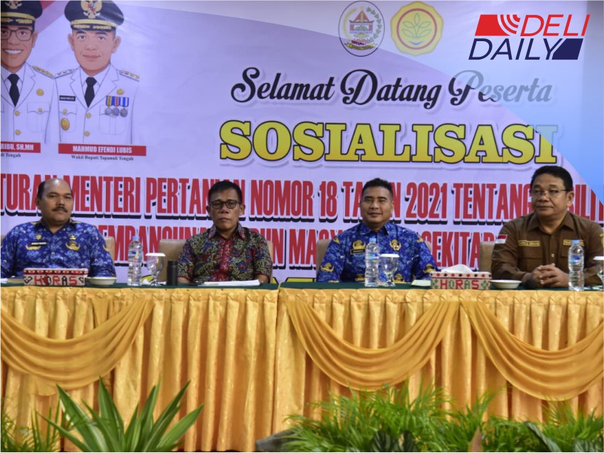 Sosialisasi Peraturan Menteri Pertanian Nomor 18 Tahun 2021 di Kantah Tapanuli Tengah